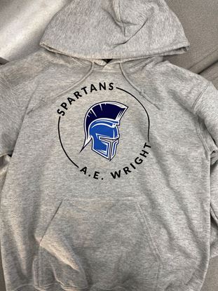 Picture of Gray Spartan Hoodie